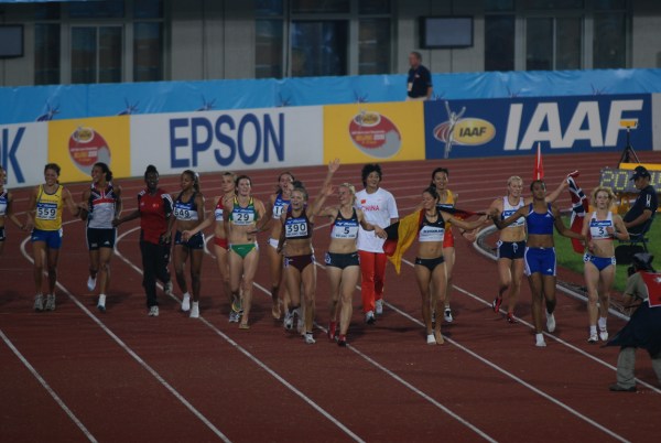 Heptathletes at 2006 World Junior Championships Beijing