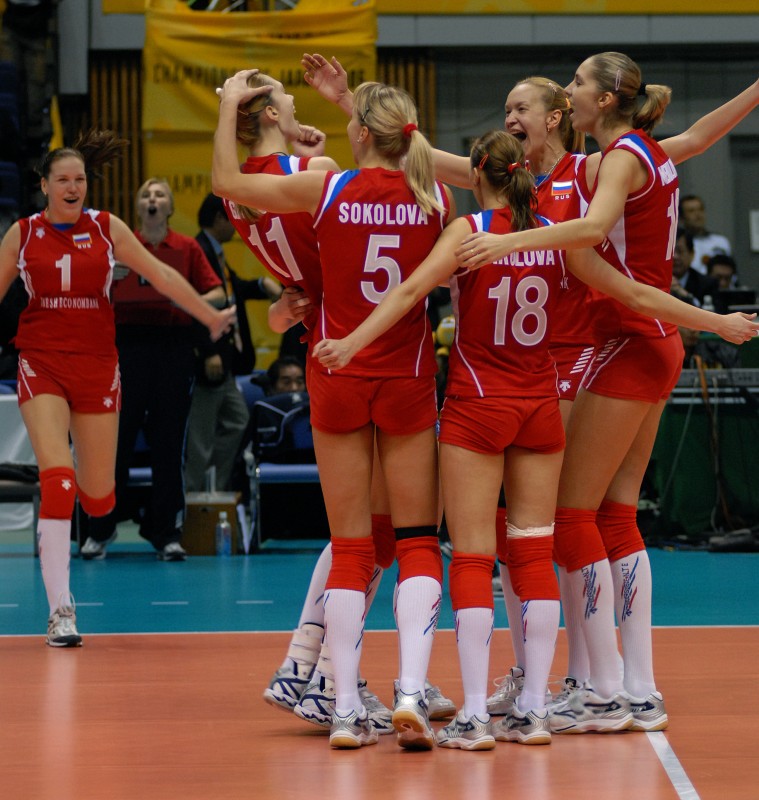 TEAM RUSSIA at 2006 World Championships in Japan